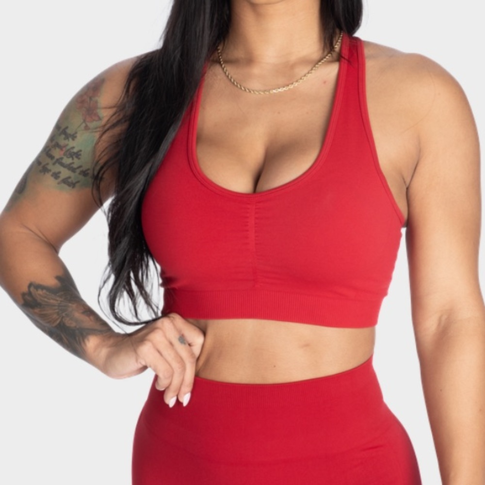 BETTER BODIES Chili Red Sports Bra